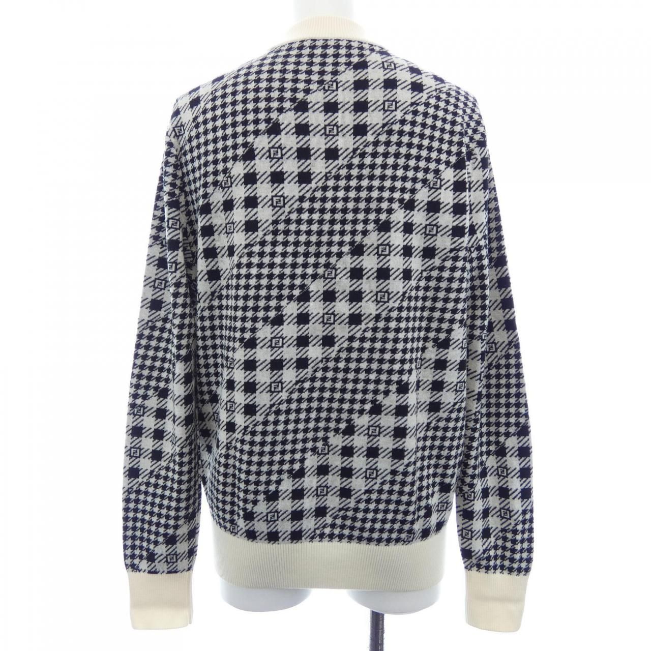 Fendi Knit Sweater White — view 2