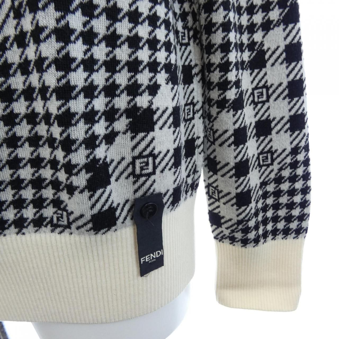 Fendi Knit Sweater White — view 6