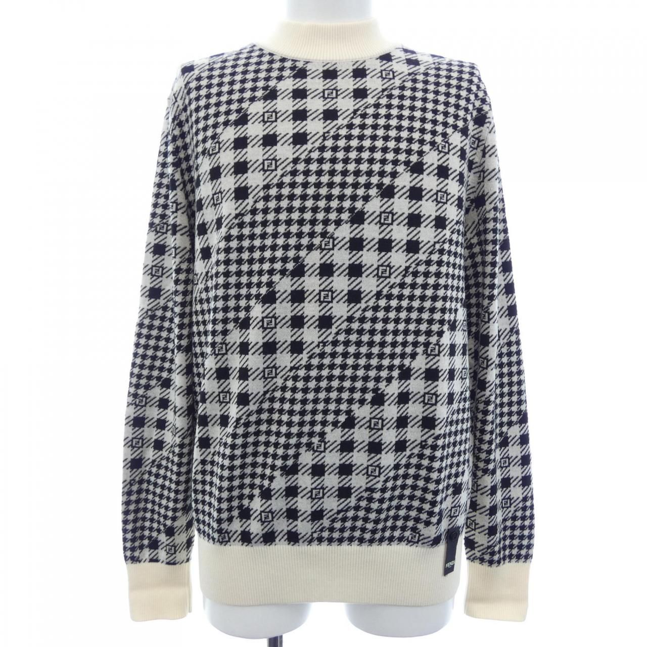 Fendi Knit Sweater White