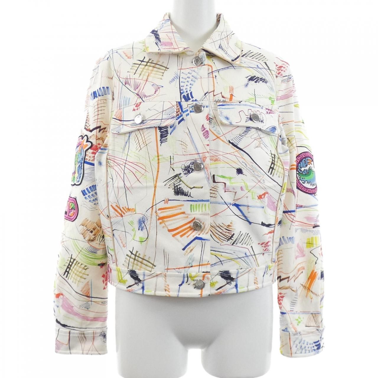 Hermes Chevaloscope Jacket White