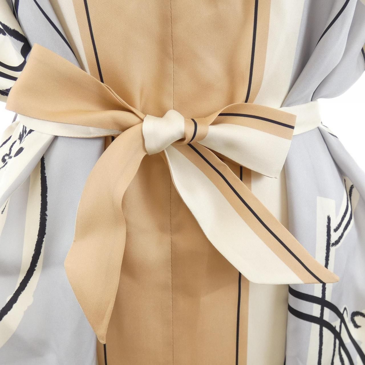 Hermes Exlibris Amanleve Twill Lane Dress — view 7