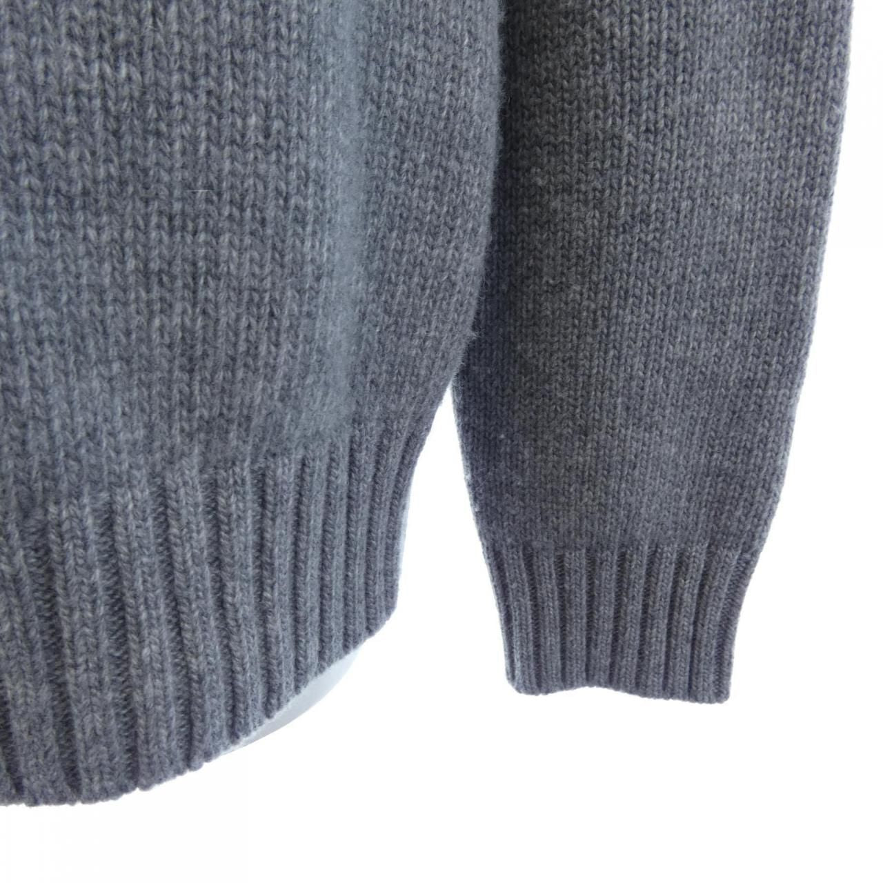 Prada Wool Cashmere Crew Neck Sweater Knit — view 6