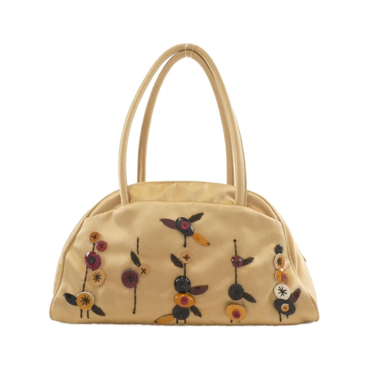 Prada Bag Handbag Gold