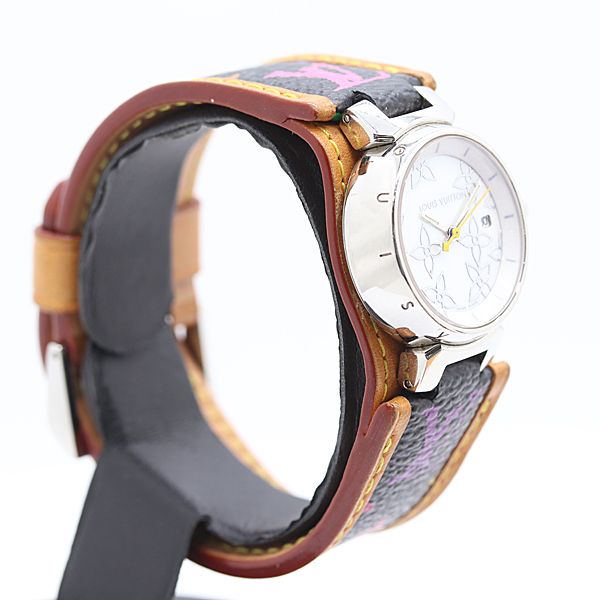 Louis Vuitton Tambour Brea Loulou Quartz White Shell Dial Watch — view 2