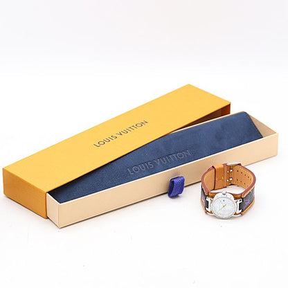 Louis Vuitton Tambour Brea Loulou Quartz White Shell Dial Watch — view 5