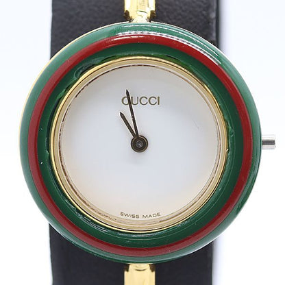 Gucci Box and Change Bezel 11 12.2 Quartz White Dial Watch — view 2