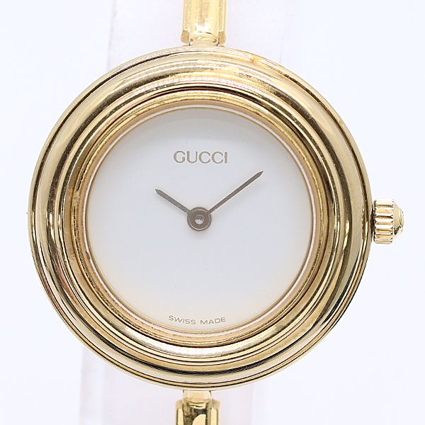 Gucci And Change Bezel 11 12.2 Quartz White Dial Watch — view 2
