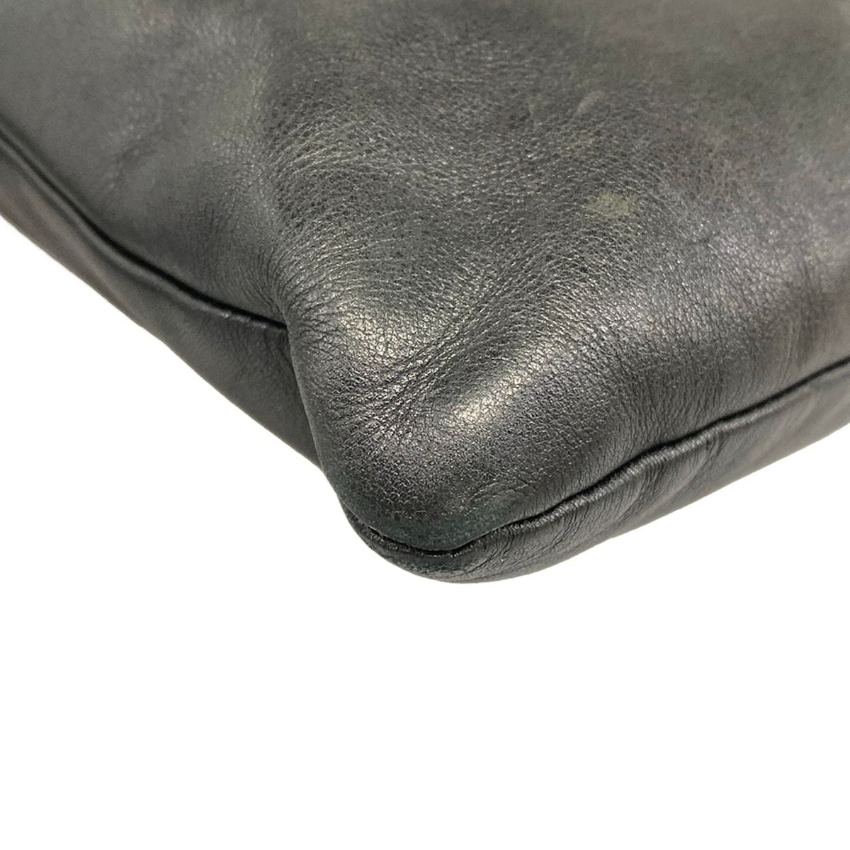 Prada Shoulder Bag Black Leather — view 6