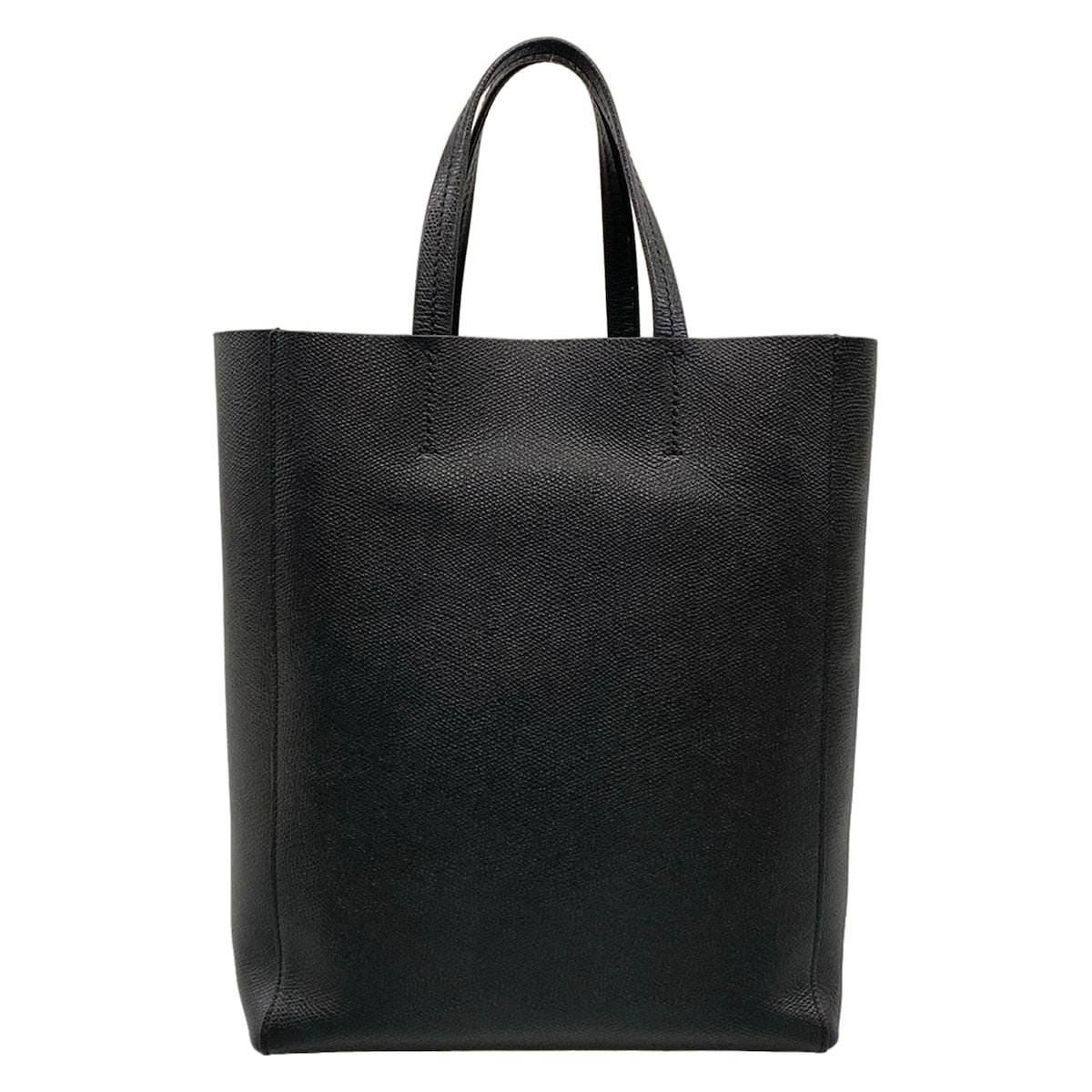 Celine Tote Vertical Cabas Mall Black Leather — view 3