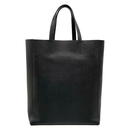 Celine Tote Vertical Cabas Mall Black Leather — view 3