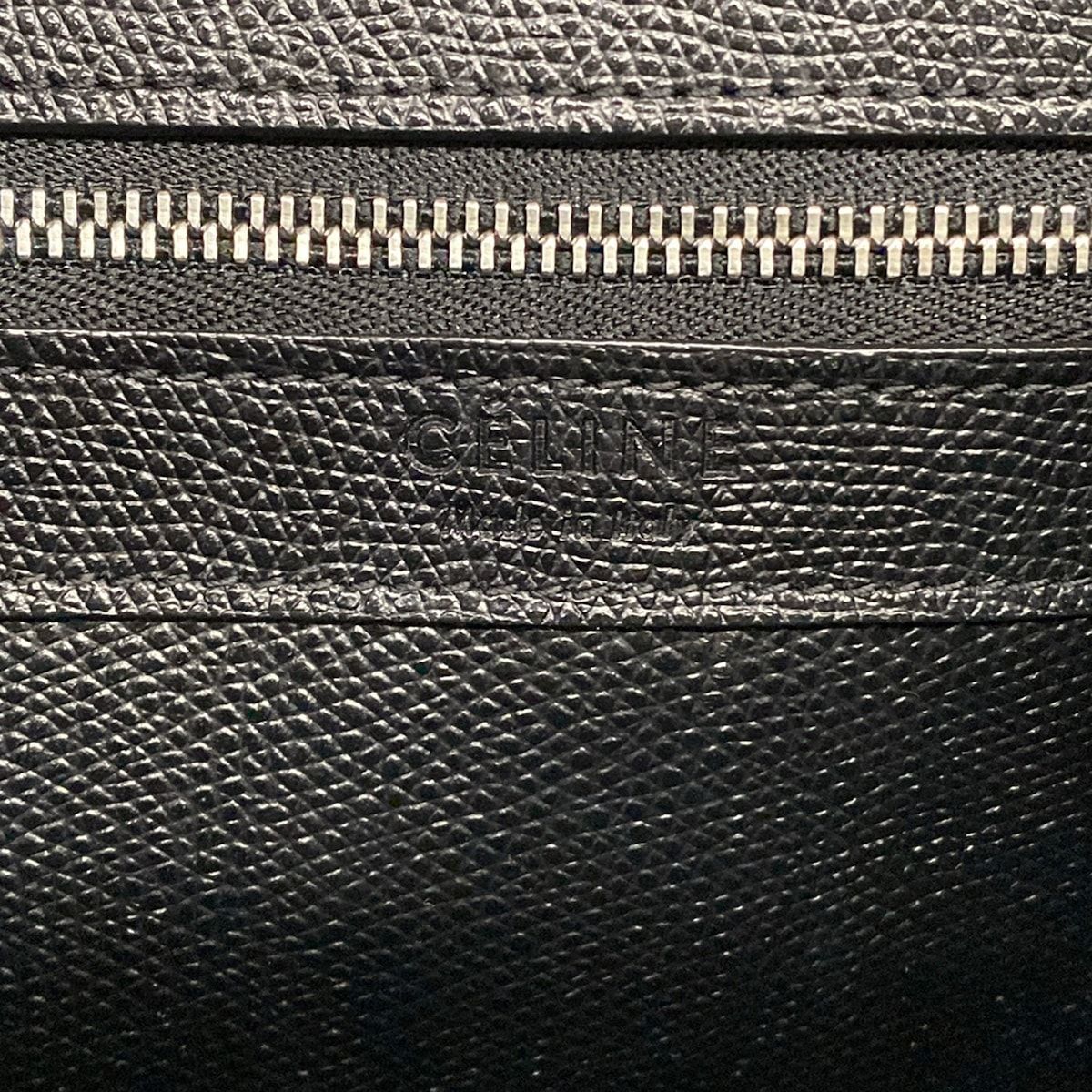 Celine Tote Vertical Cabas Mall Black Leather — view 9