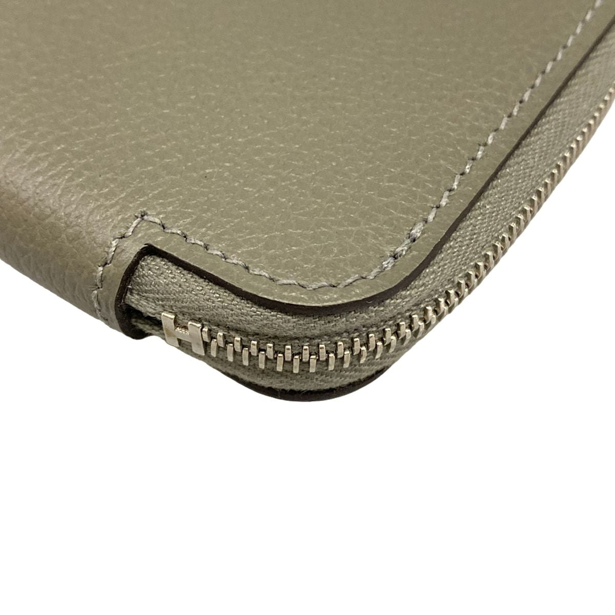Hermes Coin Case Azap Compact Mini Silk in Grimeia — view 5