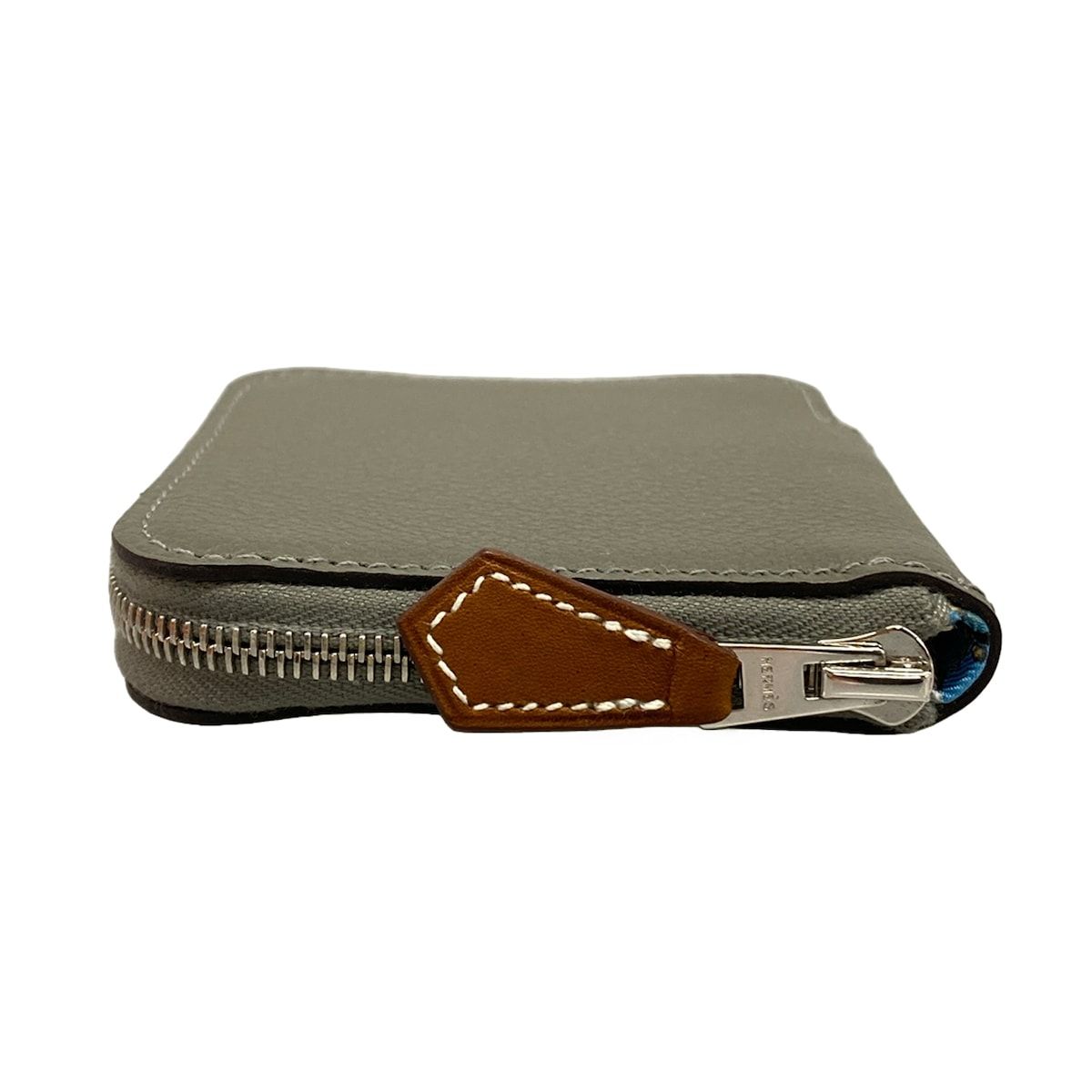 Hermes Coin Case Azap Compact Mini Silk in Grimeia — view 8