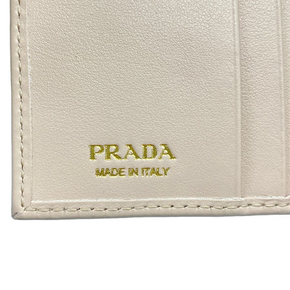 Prada Bifold Wallet Pink Leather — view 5