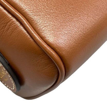 Celine Handbag Mini Boston Cuill Triomphe Tan — view 6