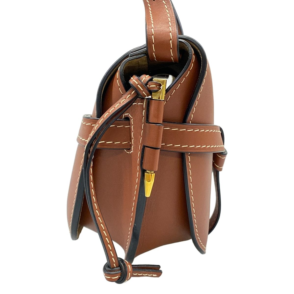 Loewe Shoulder Bag Gate Small Brown — view 2