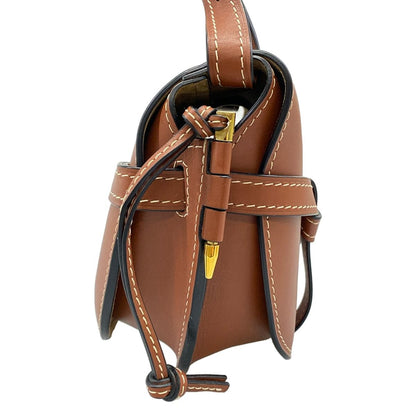 Loewe Shoulder Bag Gate Small Brown — view 2