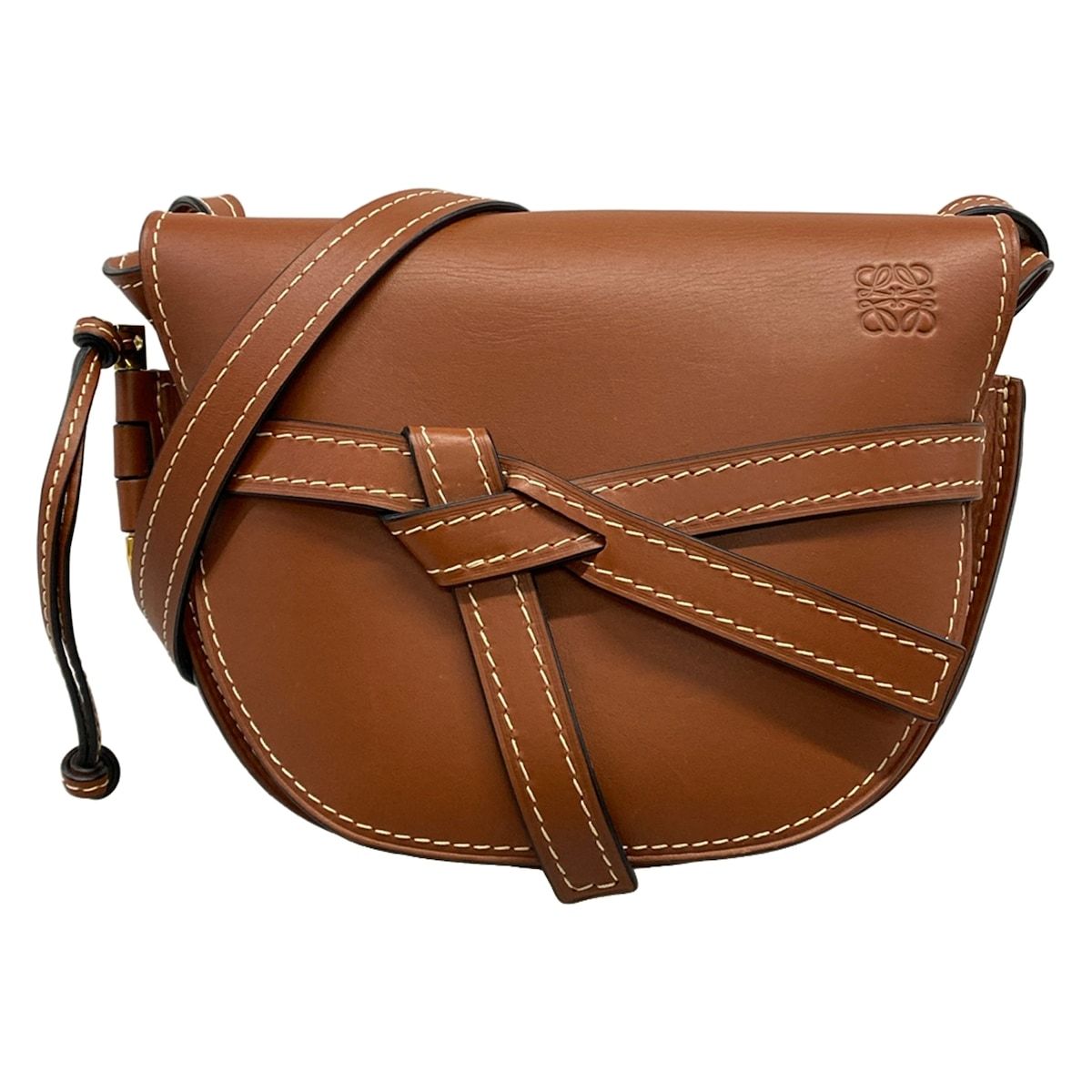 Loewe Shoulder Bag Gate Small Brown