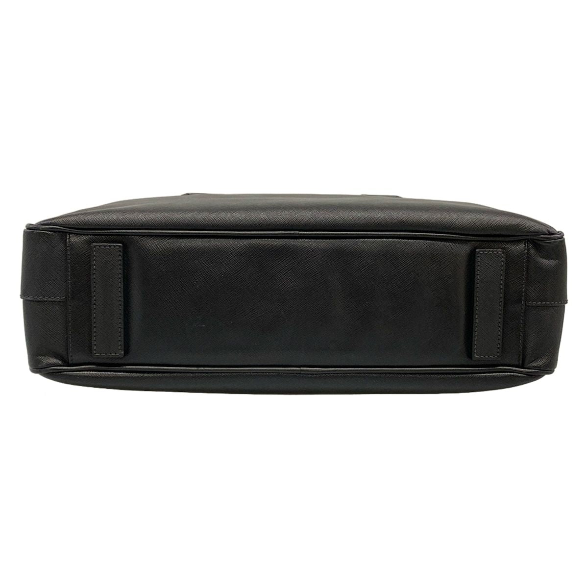 Prada Business Bag Black No Lock Leather — view 5