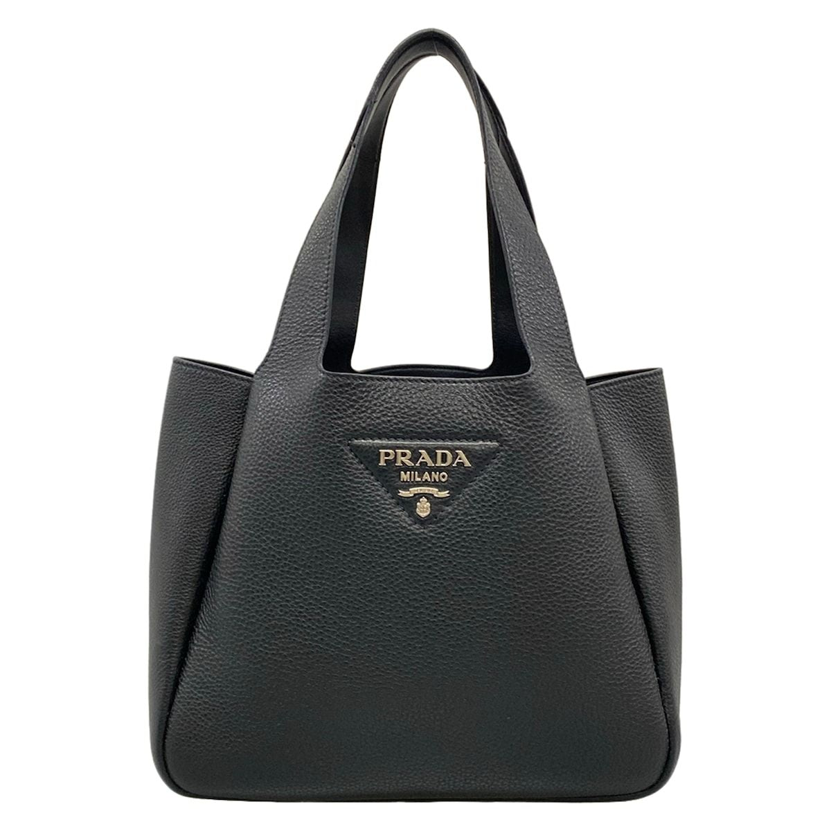 Prada Tote Small Leather Black