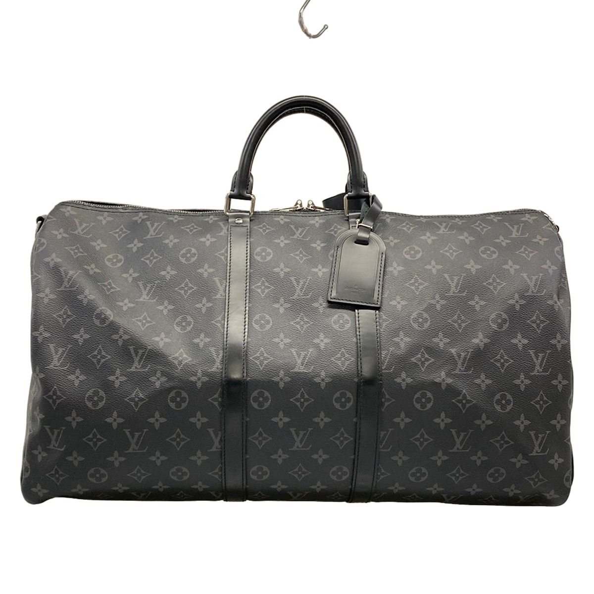 Louis Vuitton Boston Bag Monogram Eclipse Keepall Bandouliere 55