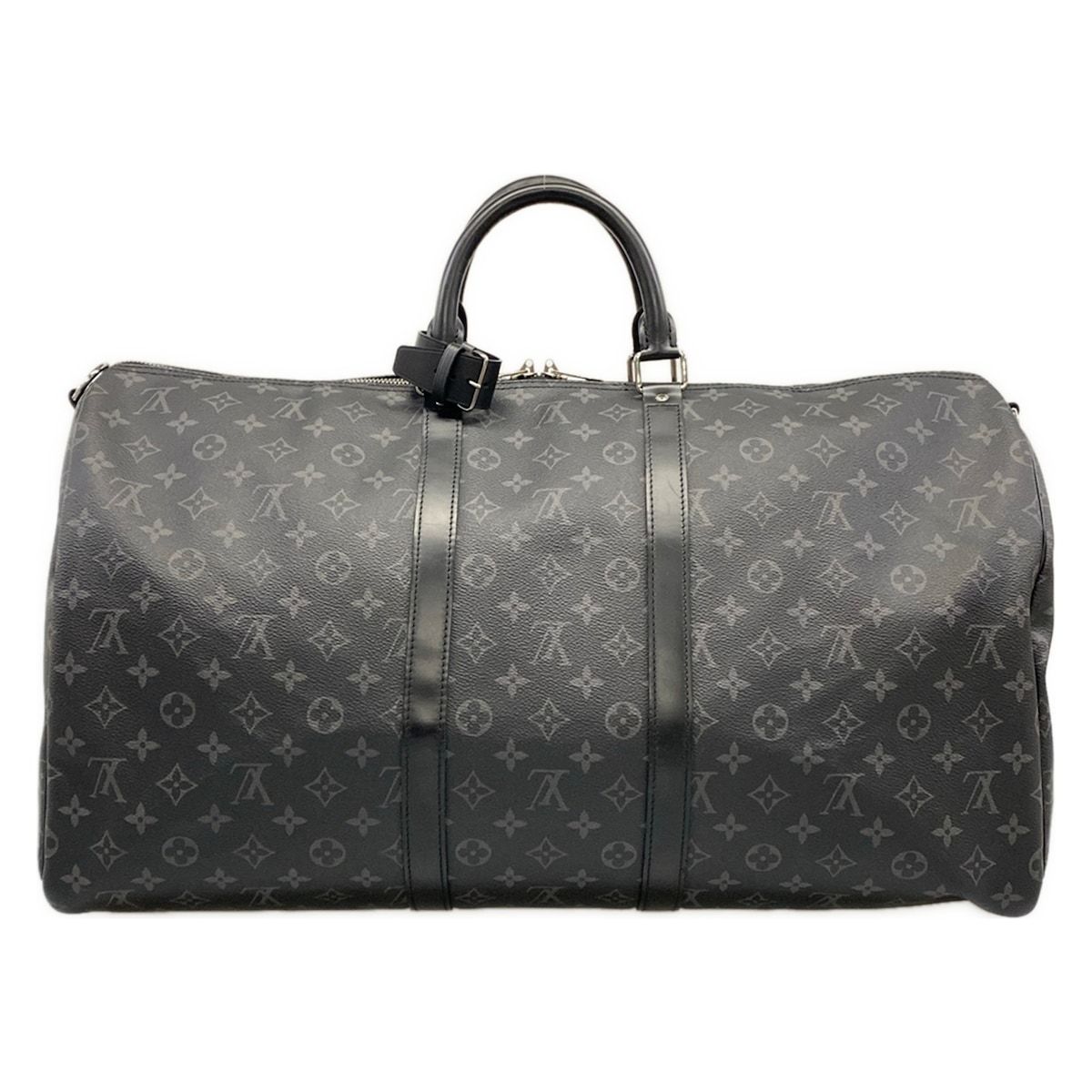 Louis Vuitton Boston Bag Monogram Eclipse Keepall Bandouliere 55 — view 3