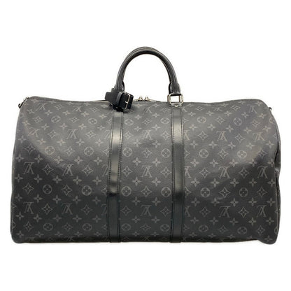 Louis Vuitton Boston Bag Monogram Eclipse Keepall Bandouliere 55 — view 3