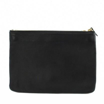 Celine Trio Shoulder Bag Leather Black — view 2