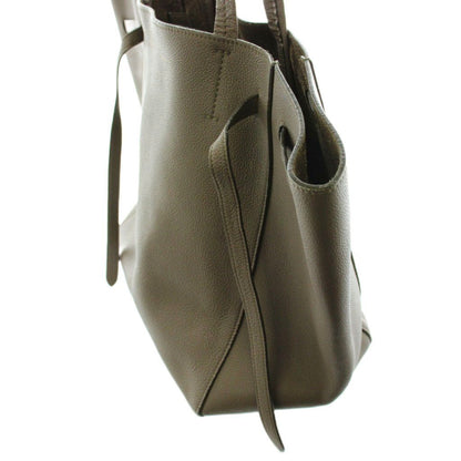 Celine Cabas Phantom Small with Tassel Tote Shoulder Bag Leather Gray — view 4