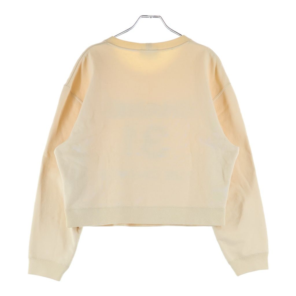 Chanel Camellia Front Bead Sweatshirt Ivory — view 2