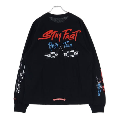 Chrome Hearts Matty Boy Ppo Stay Fast Matelasse Team L S Tee Boy Long Sleeve