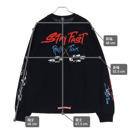 Chrome Hearts Matty Boy Ppo Stay Fast Matelasse Team L S Tee Boy Long Sleeve — view 9