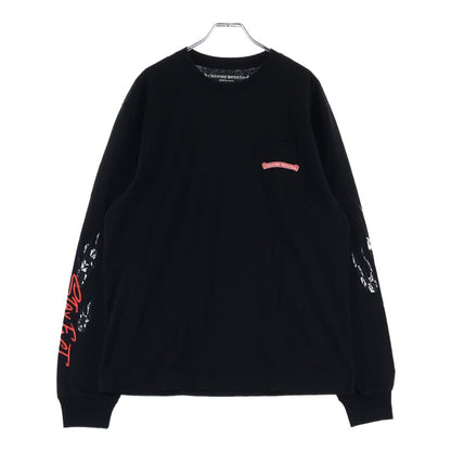 Chrome Hearts Matty Boy Ppo Stay Fast Matelasse Team L S Tee Boy Long Sleeve — view 2