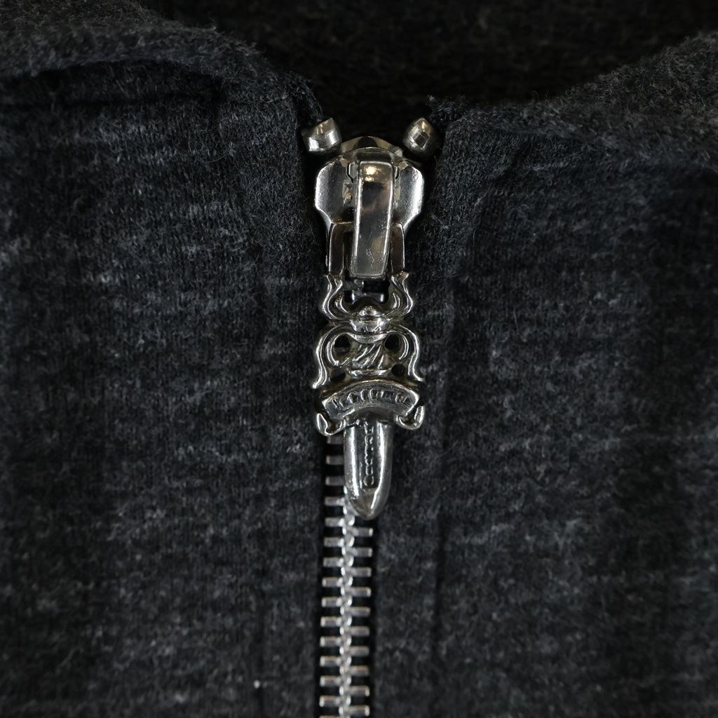 Chrome Hearts Sweatshirt HD Zip BS Flare Print Zip Up Hoodie — view 6