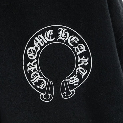 Chrome Hearts Sweatshirt Plvr Sleeve Floral Back Horse Shoe Print Pullover — view 5