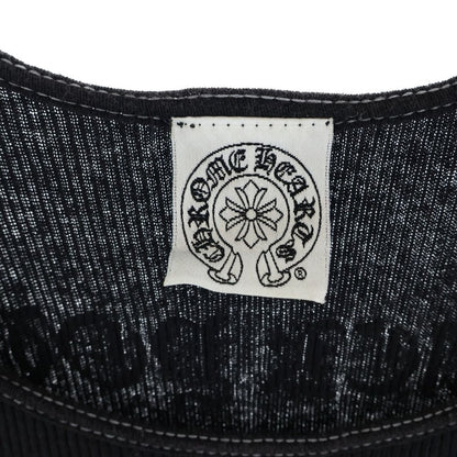 Chrome Hearts Vintage Vine Daga Tank Top Sleeveless Top Black — view 7