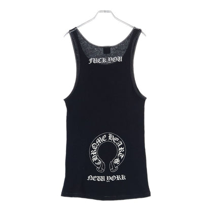 Chrome Hearts Vintage Vine Daga Tank Top Sleeveless Top Black — view 2