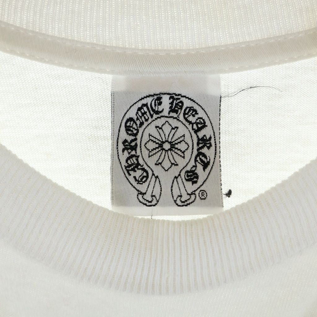 Chrome Hearts Vintage CH Plus Back Horse Shoe Print Short Sleeve T-Shirt — view 7