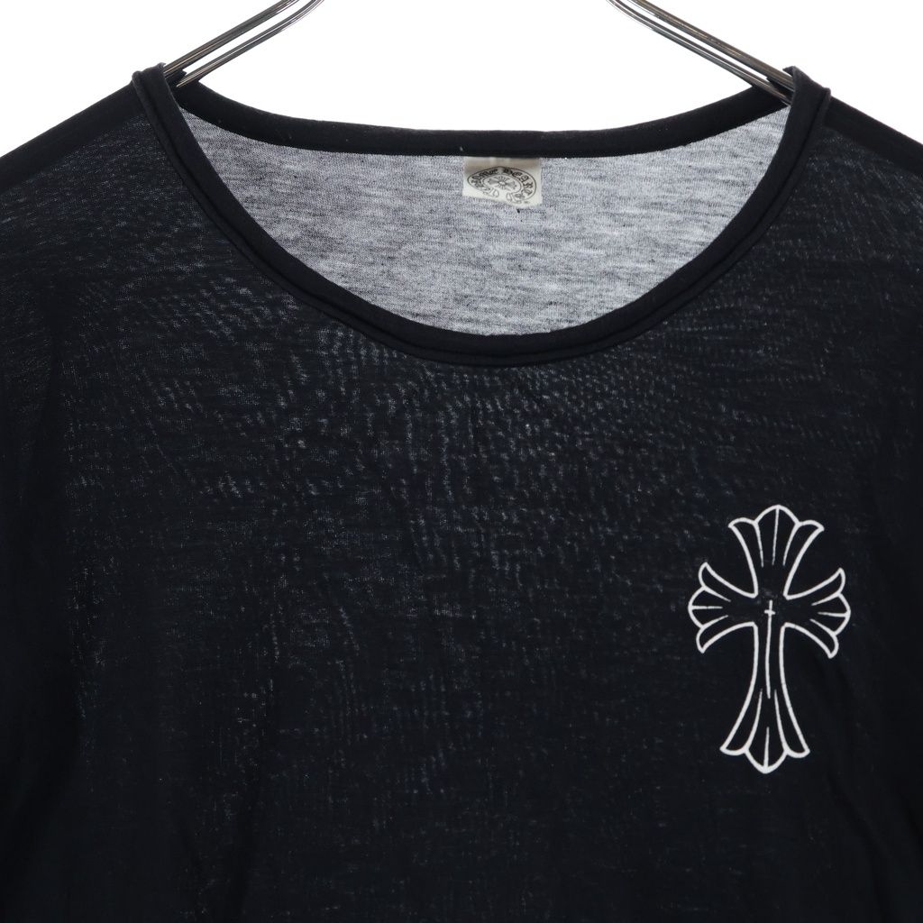 Chrome Hearts CH L S Tee CH Cross Print Long Sleeve T-Shirt — view 3