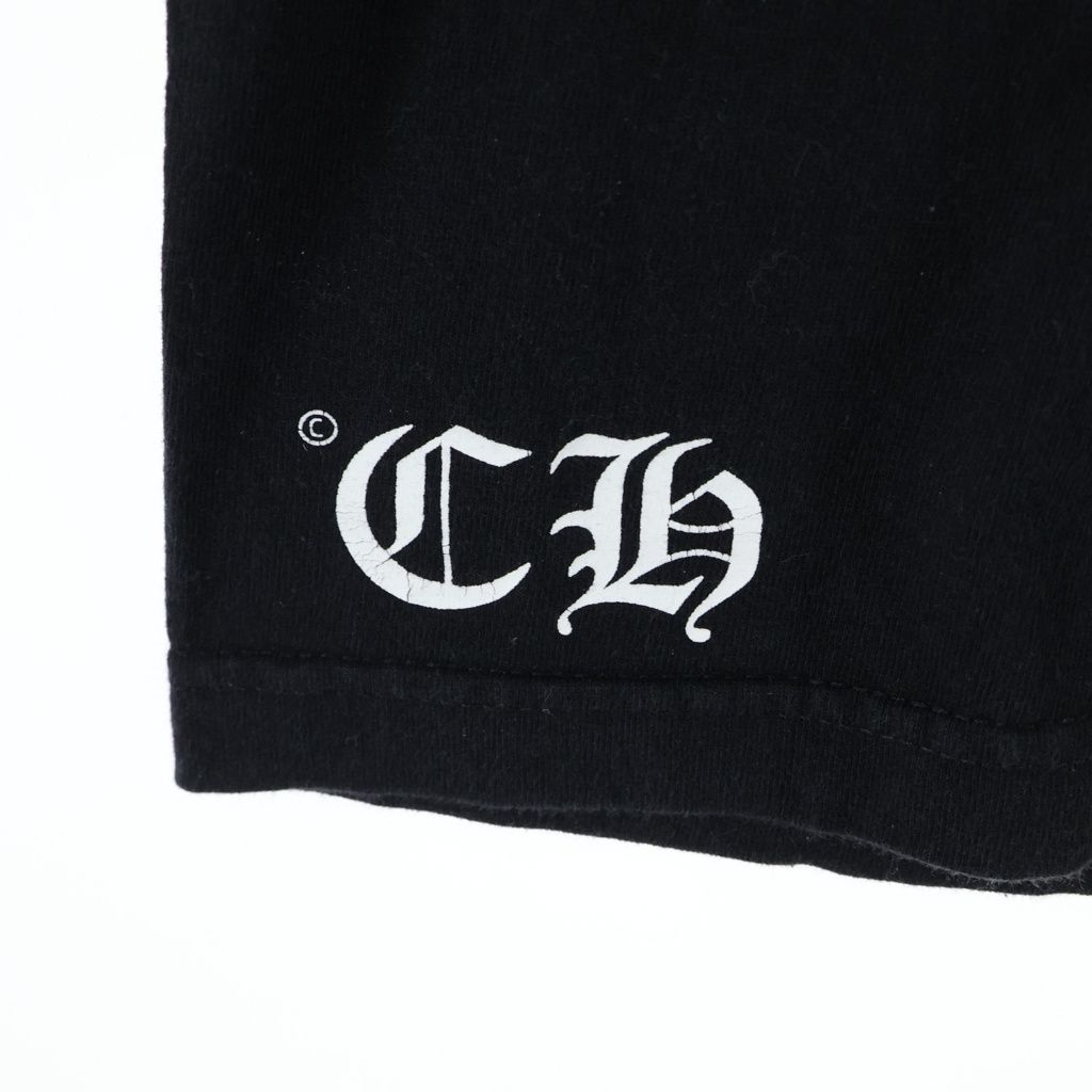 Chrome Hearts Vintage CH Plus Back Horse Shoe Print Short Sleeve T-Shirt — view 5