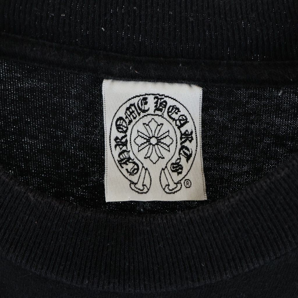 Chrome Hearts Vintage CH Plus Back Horse Shoe Print Short Sleeve T-Shirt — view 6
