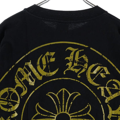 Chrome Hearts Vintage CH Plus Back Horse Shoe Print Short Sleeve T-Shirt — view 4