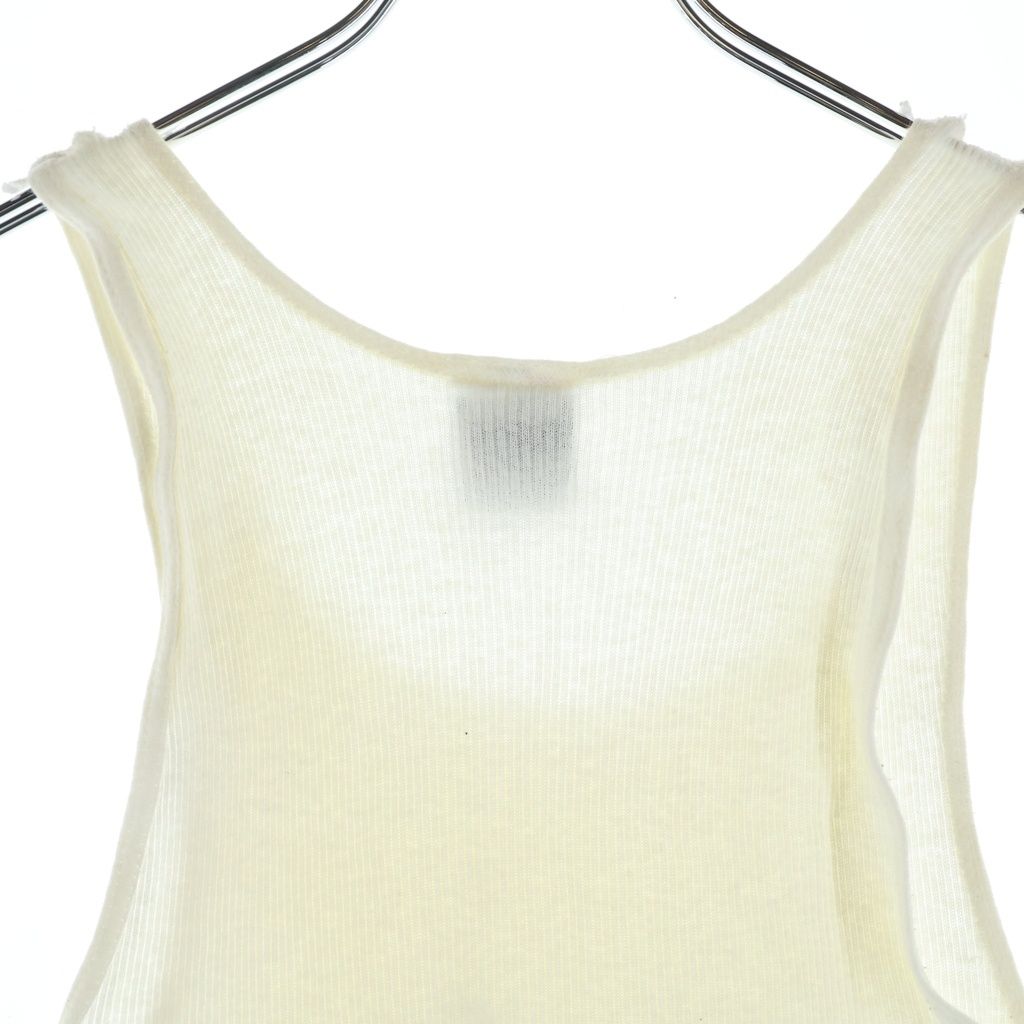 Chrome Hearts Vintage Richard Stark Middle Finger Star Print Tank Top White — view 4