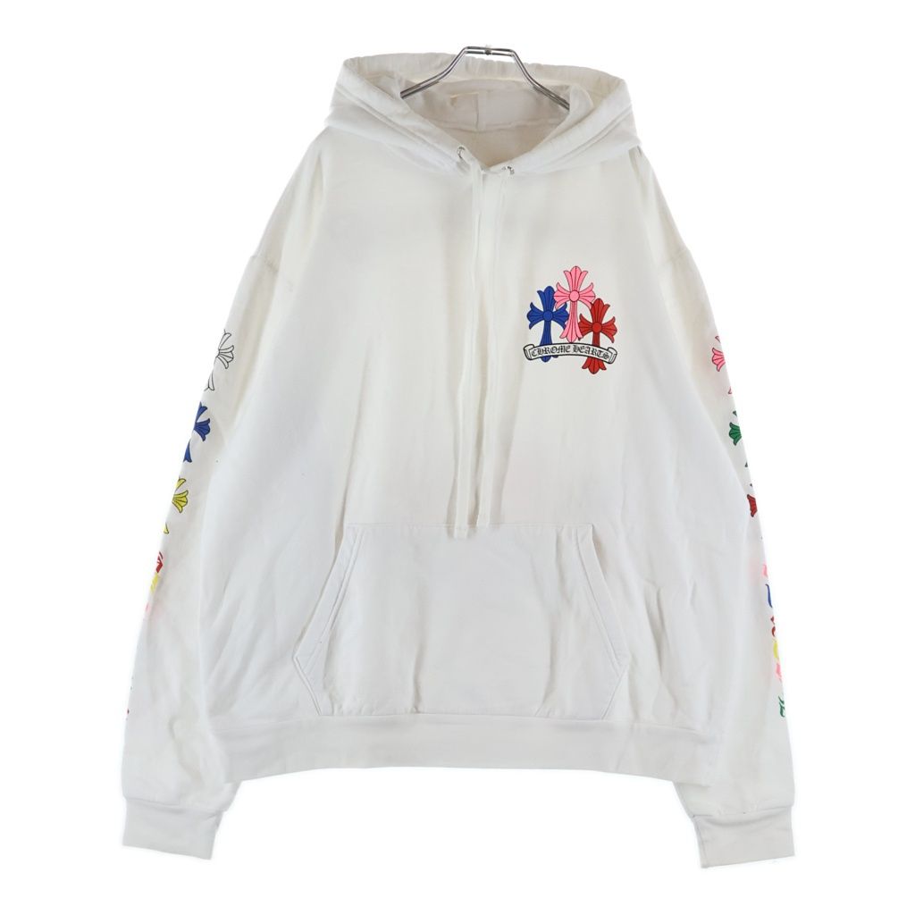 Chrome Hearts Mltcol Cem Crs HD Plvr Multi Cemetery Cross Print Pullover Hoodie — view 2