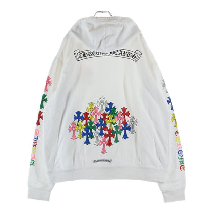 Chrome Hearts Mltcol Cem Crs HD Plvr Multi Cemetery Cross Print Pullover Hoodie