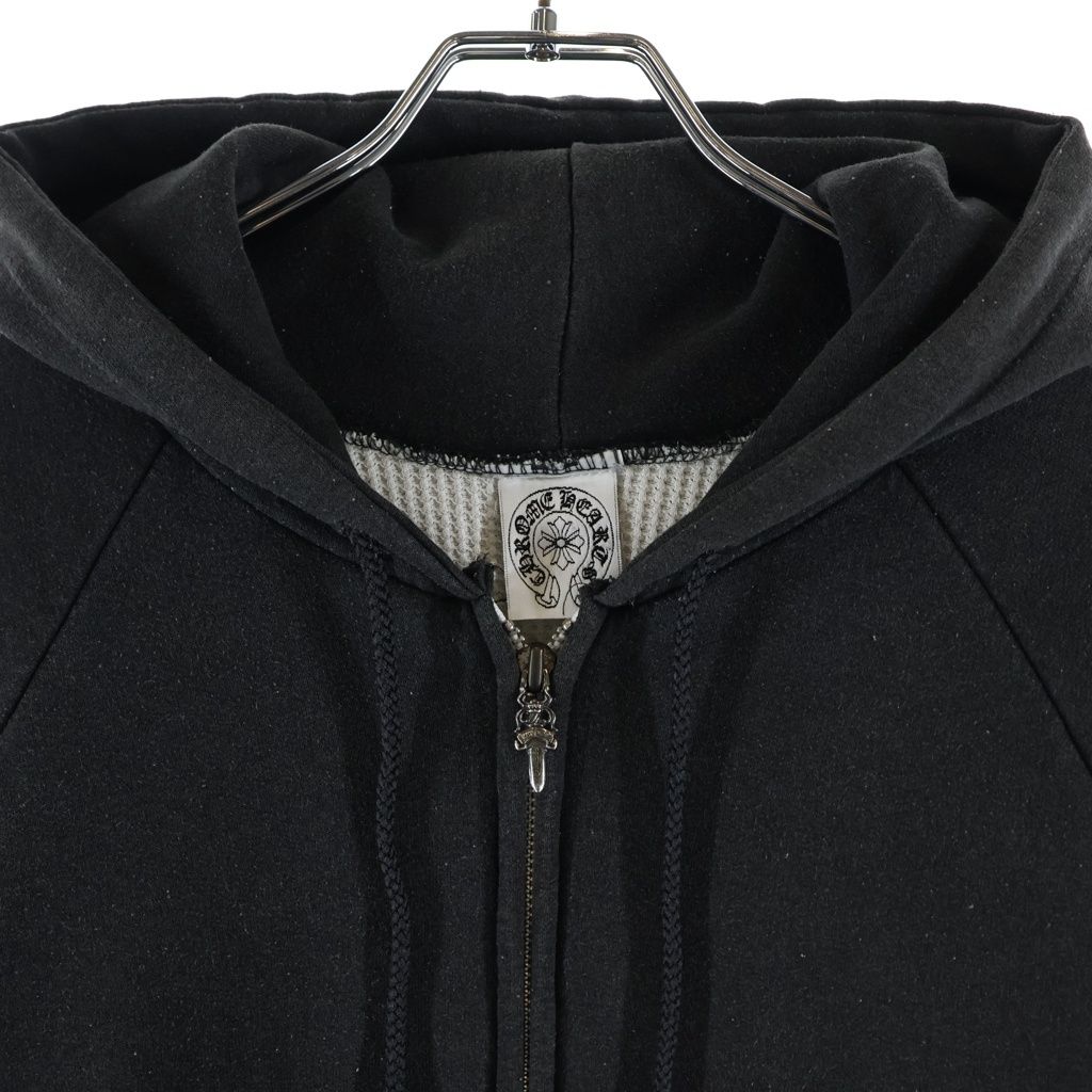 Chrome Hearts Vintage Sweatshirt HD Zip Arm Logo Print Lining Thermal Zip — view 3