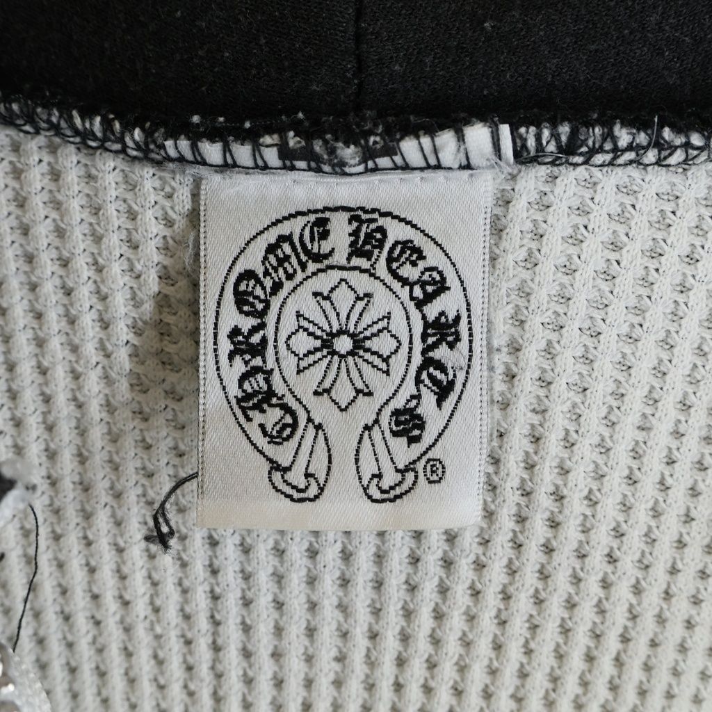 Chrome Hearts Vintage Sweatshirt HD Zip Arm Logo Print Lining Thermal Zip — view 7