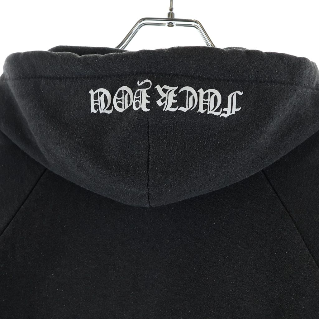 Chrome Hearts Vintage Sweatshirt HD Zip Arm Logo Print Lining Thermal Zip — view 4