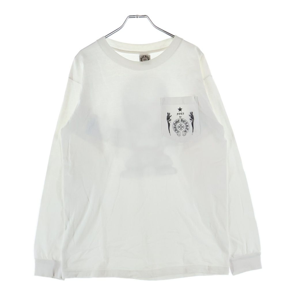 Chrome Hearts Joe Foti Double Sided Print L S Tee Long Sleeve Vintage White — view 2