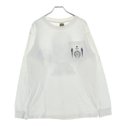 Chrome Hearts Joe Foti Double Sided Print L S Tee Long Sleeve Vintage White — view 2